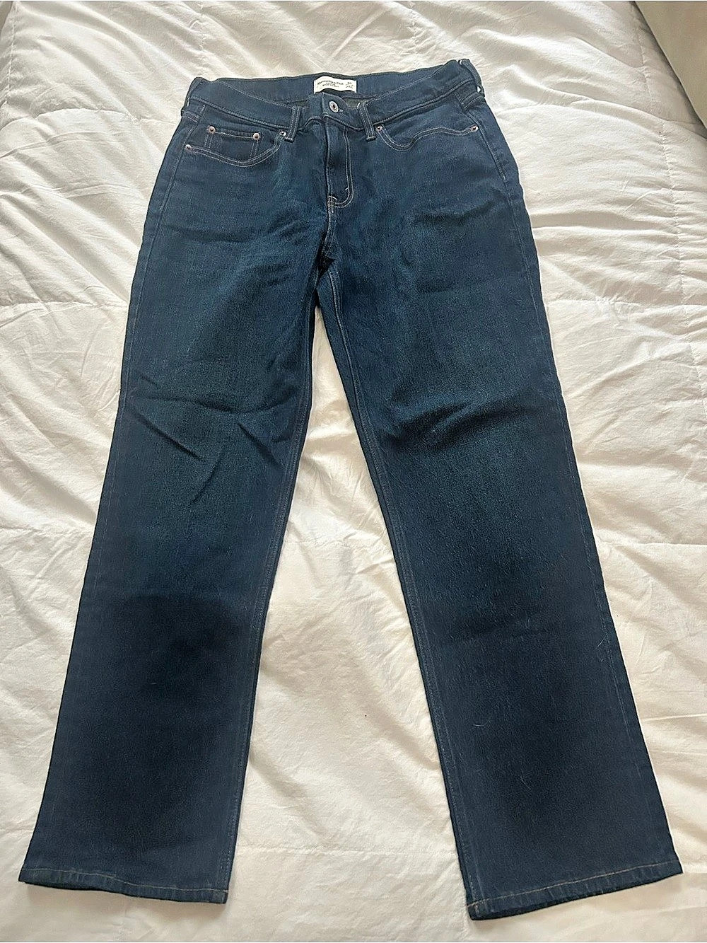 Abercrombie & Fitch Mid Rise 90s Straight Jean Size 30 Regular